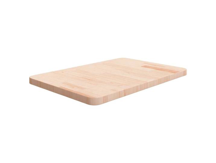 vidaXL Waschtischplatte 60x40x2,5 cm Massivholz Unbehandelt