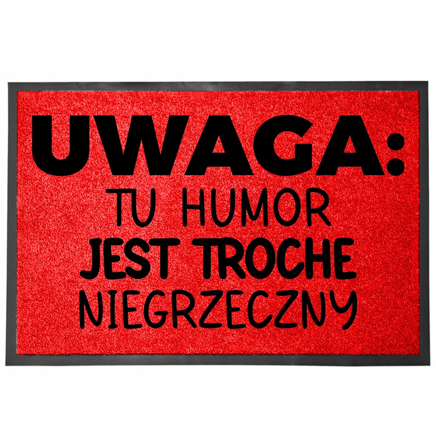 TabPrint Grappige Deurmat - Rode Woonaccessoire met Humor voor Volwassenen