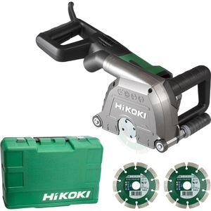 HiKOKI Mauernutfräse CM5MAWSZ, Schlitzfräse, 1900 Watt, 125 mm, Schnittleistung bis 40 mm
