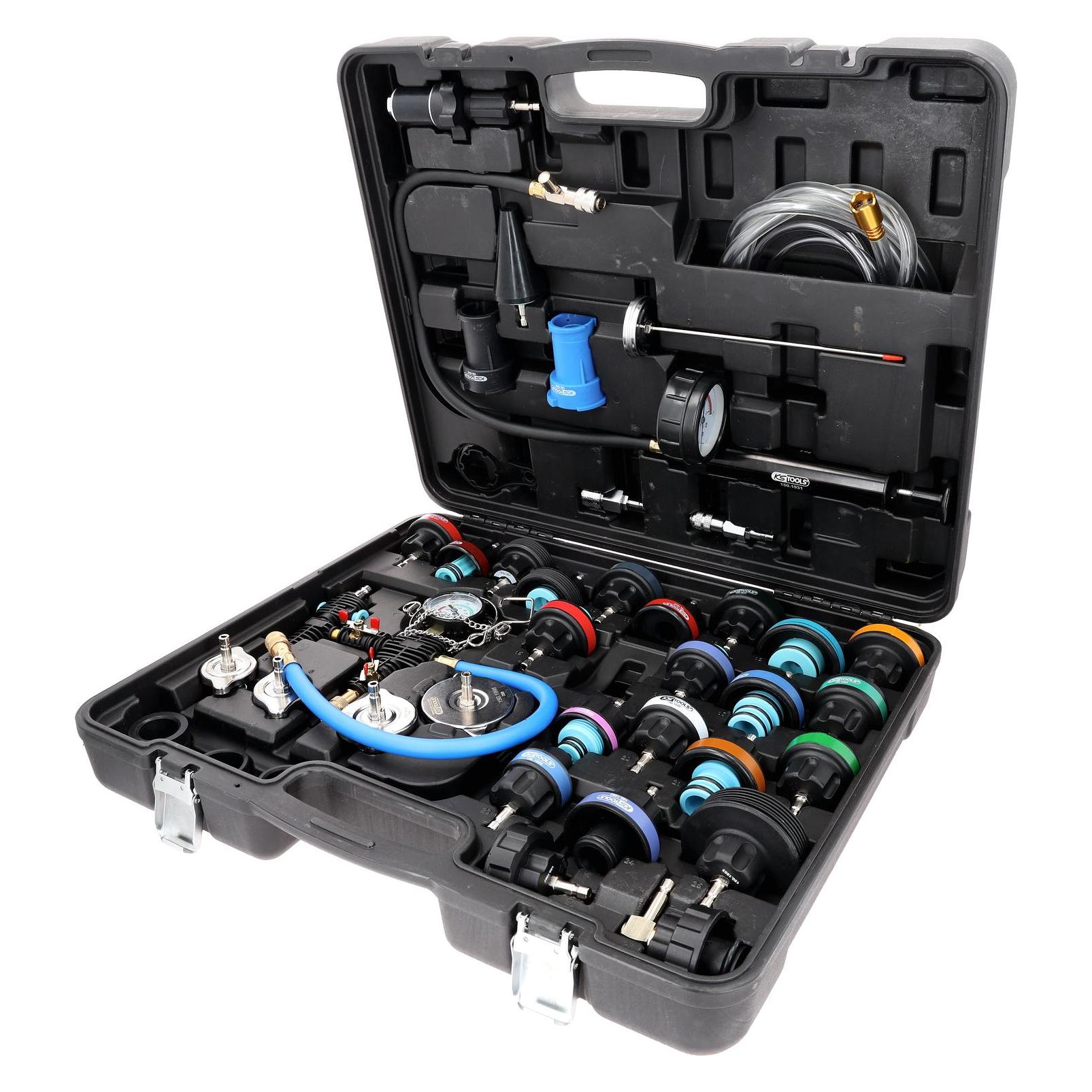 KS Tools MASTER Kühlsystem-Diagnose-Service-Satz, 40-tlg (150.2300)