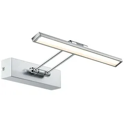Paulmann LED Bilderleuchte GALERIA BEAM THIRTY, 230V, 5W 2700K 530lm, mit Gelenkarm, NIckel satiniert PAUL-99894