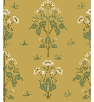 Morris & Co. Meadow Sweet Saffron and Thyme Peel and Stick Wallpaper