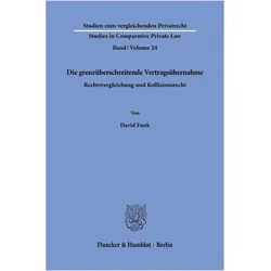 Funk:Die grenzüberschreitende Vertragsü, Fachbücher von David Funk