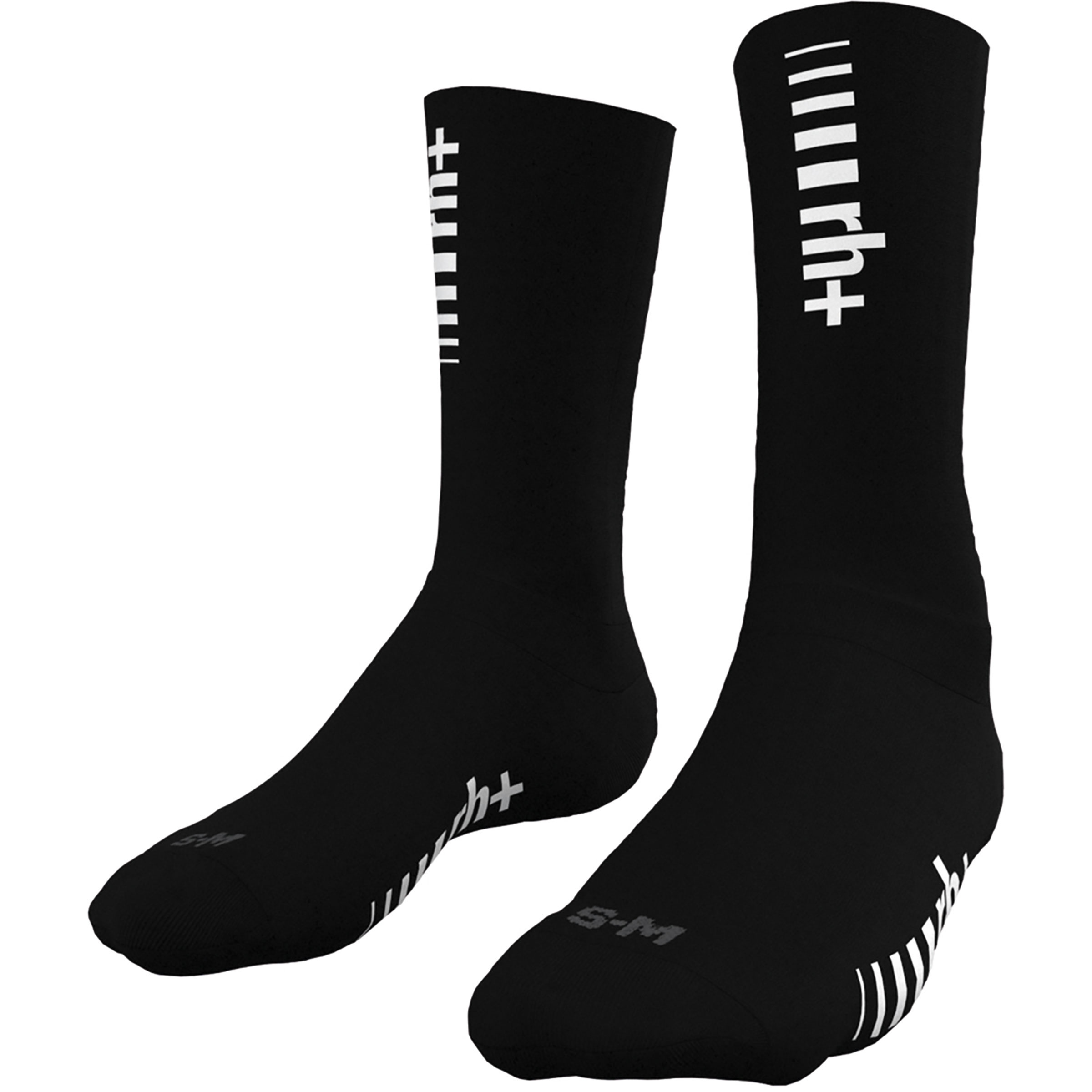 RH+ Streamline Fahrradsocken schwarz Größe 44 Rennrad | Gravel Widerstandsfähig