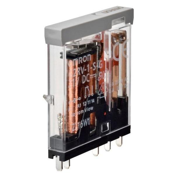 Omron Schnittstellenrelais G2RV, 1 Wechsler, 6A, Steckmontage (G2RV9016R)