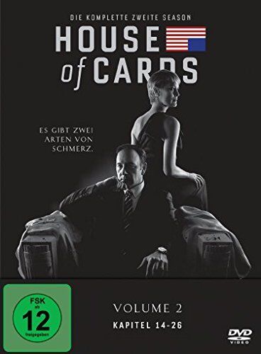 Kevin Spacey - House of Cards - Die komplette zweite Season [4 DVDs] - Preis vom 11.10.2026 03:10:56 h