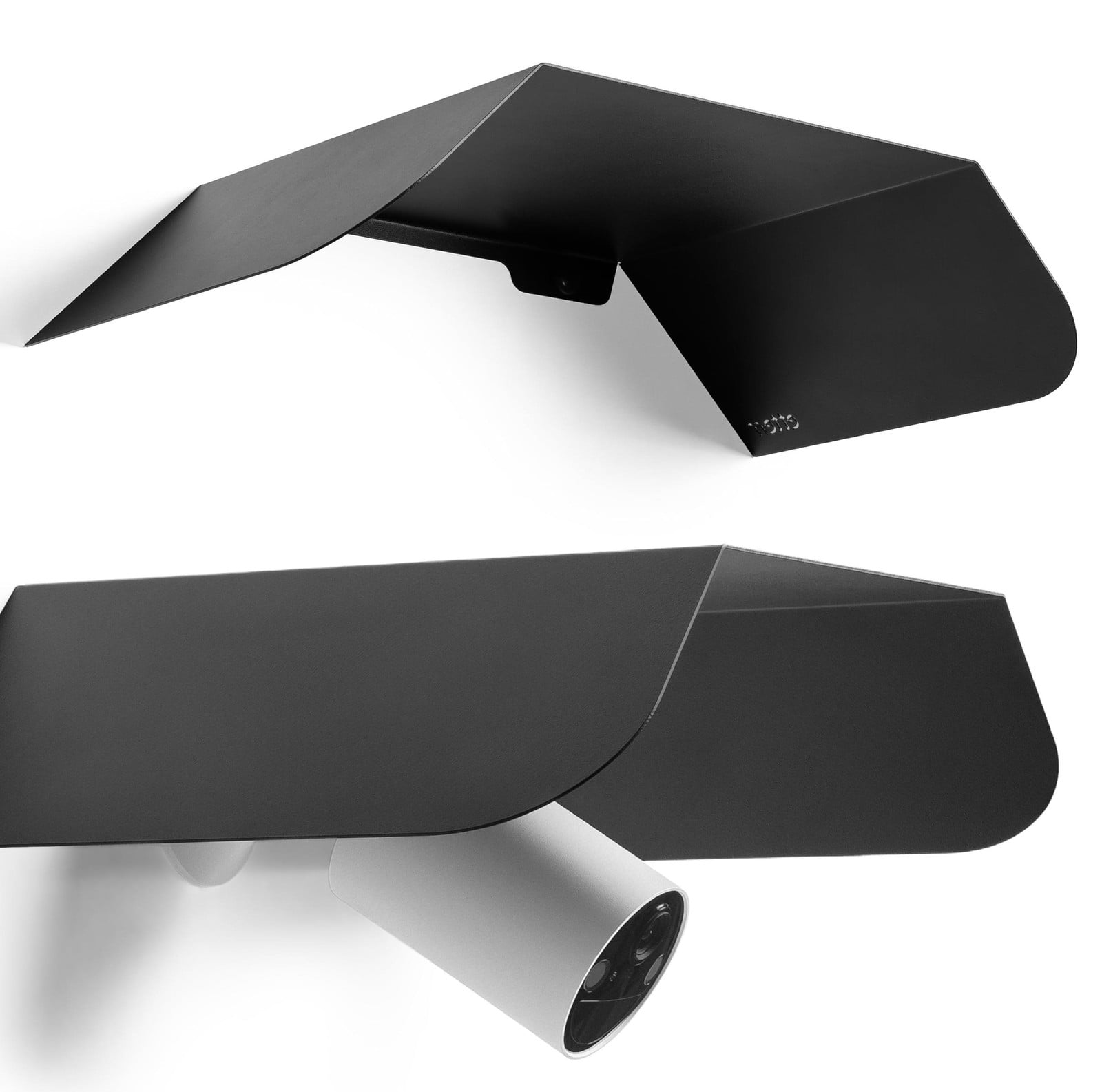 Selius Metalen zonneklep en regenkap voor beveiligingscamera, IP-camera, CCTV en videointercom