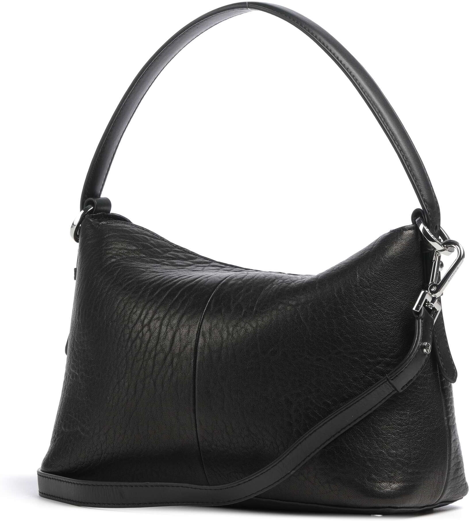 Bogner Anzere Phoenix Beuteltasche aus Leder, schwarz