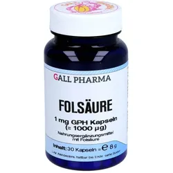 Folsäure 1 mg GPH Kapseln