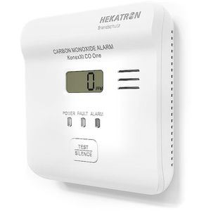 Hekatron CO-Melder KonexXt CO One, mit Batterie, 10 Jahres Sensor, mit Display