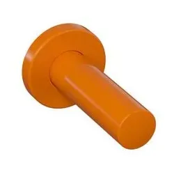 Hewi 477 Reservepapierhalter 477.21.20024 orange, mit Rosette