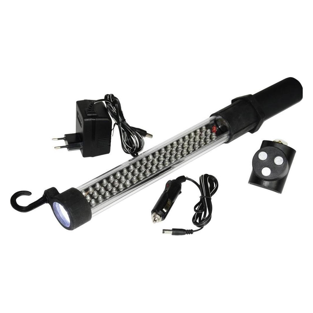 HP Autozubehör 28368 60+17LED Akku Arbeitsleuchte LED LED-Stablampe akkubetrieben, über Steckernet (110 lm) (28368)