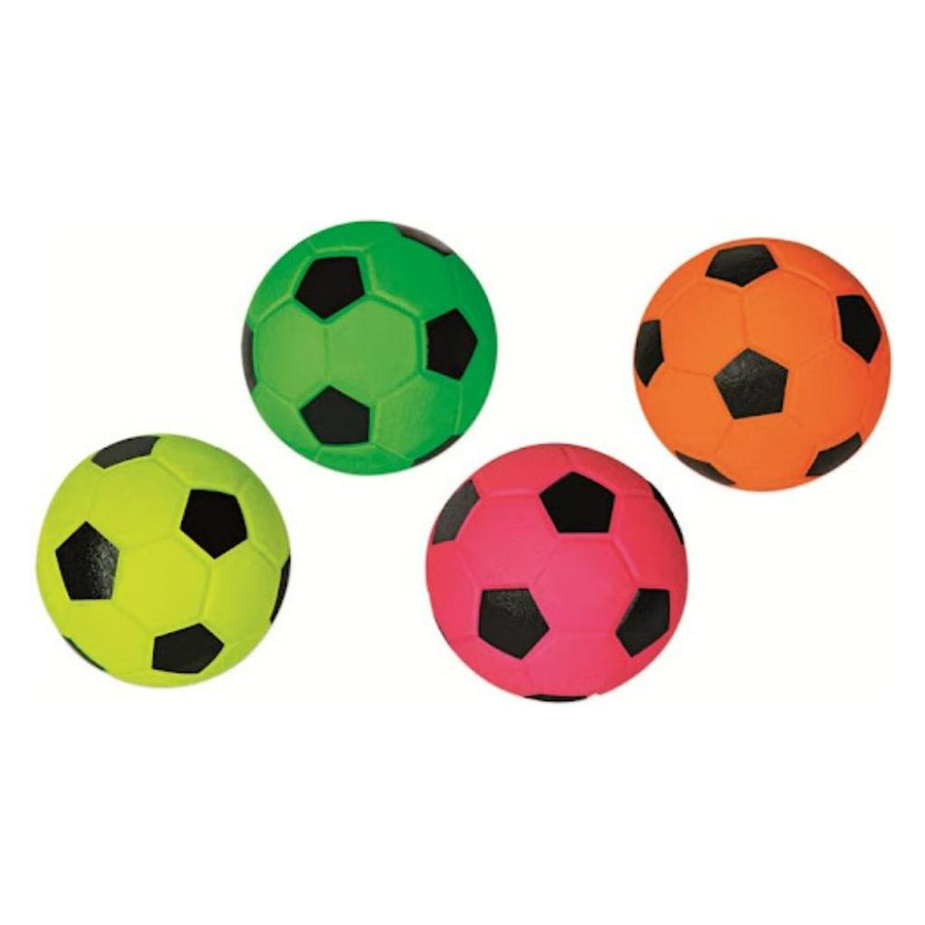Rs Toys Display 12 Full Rubber Sport Balls 6.3 cm Col. Ass (69868894)
