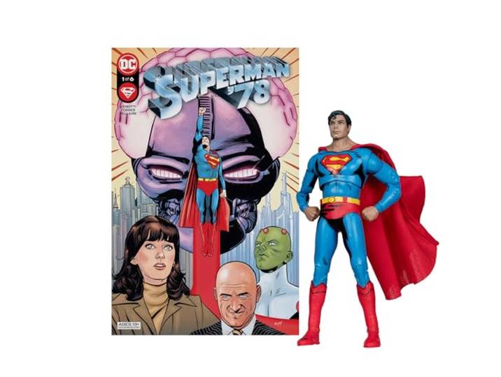 McFarlane Toys - DC Direct Page Punchers Superman (Superman '78) 7 figuur met strip