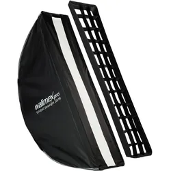 Walimex pro Studio Striplight 22x90 (Softbox), Softbox + Reflektor