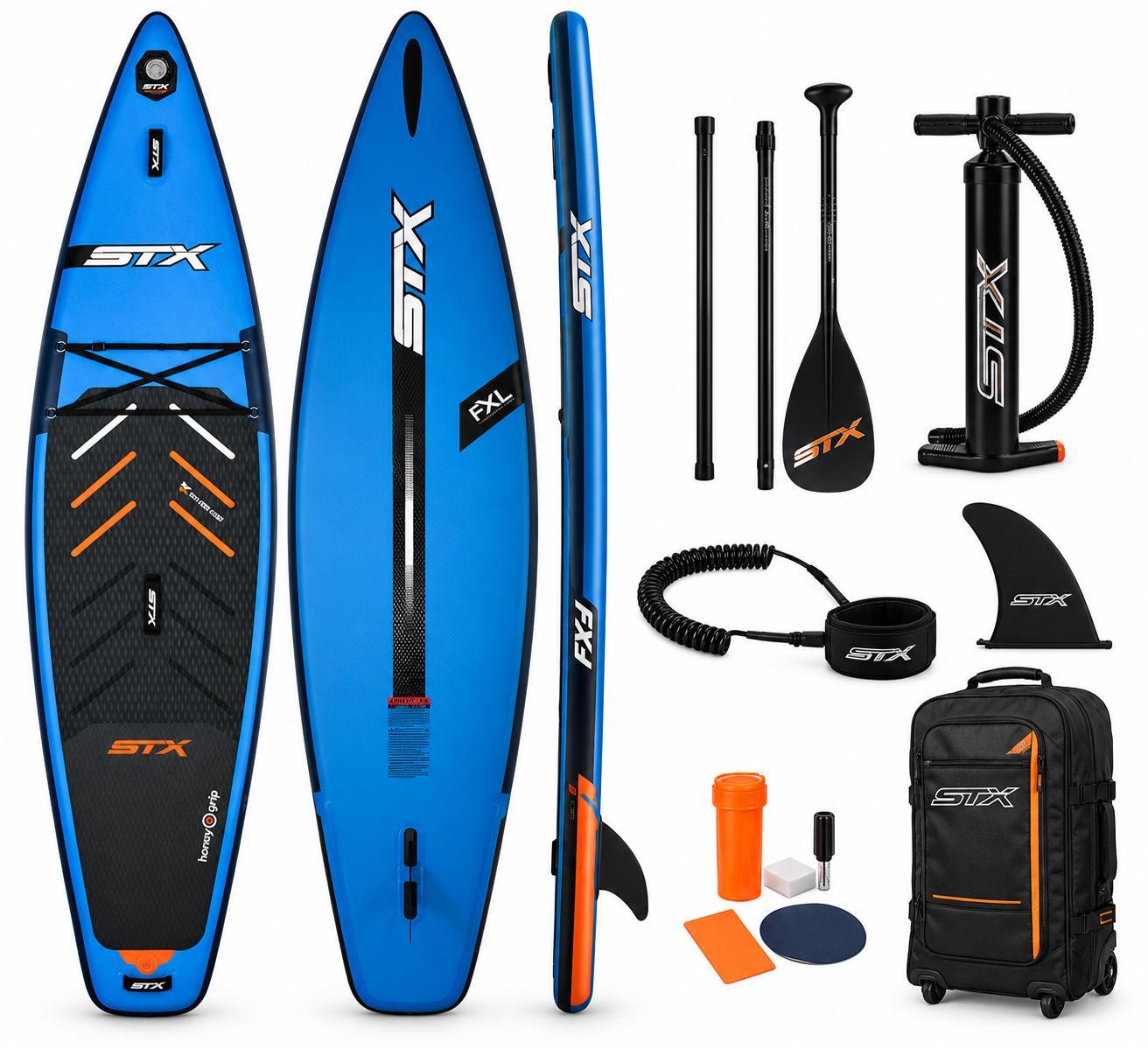 STX Tourer 12'6 SUP Board 381cm aufblasbar Touring Board Paddel Zubehör