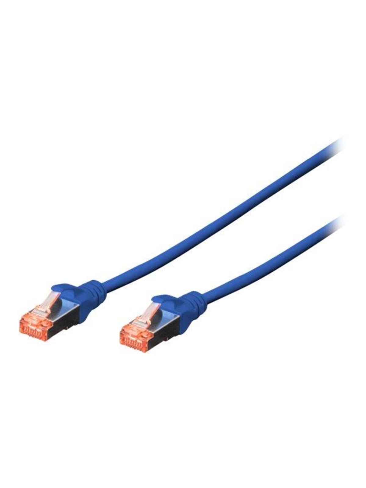 DIGITUS CAT 6 S-FTP Patch Cord - 0.25m (10-Pack) - Blau - 0.25m