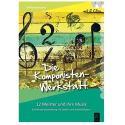 Die Komponisten-Werkstatt, mit 2 Audio-CD, Schulbücher von Wieland Kleinbub