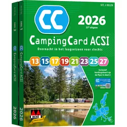 ACSI Campingführer 2026 mit CampingCard Ermäßigungskarte niederländisch