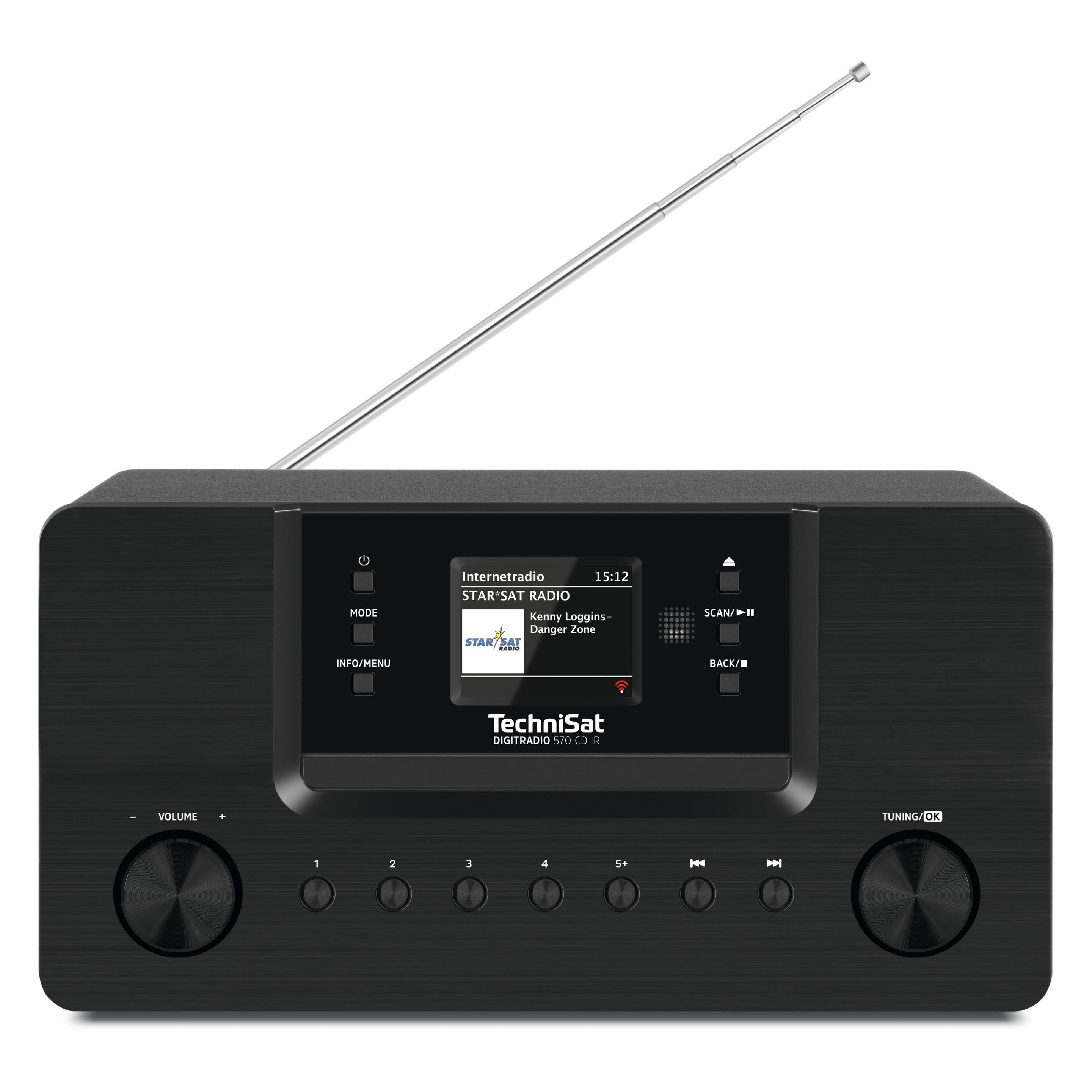 TechniSat DigitRadio 570 CD IR (DAB+, FM, Bluetooth, WLAN) (0000/3953)