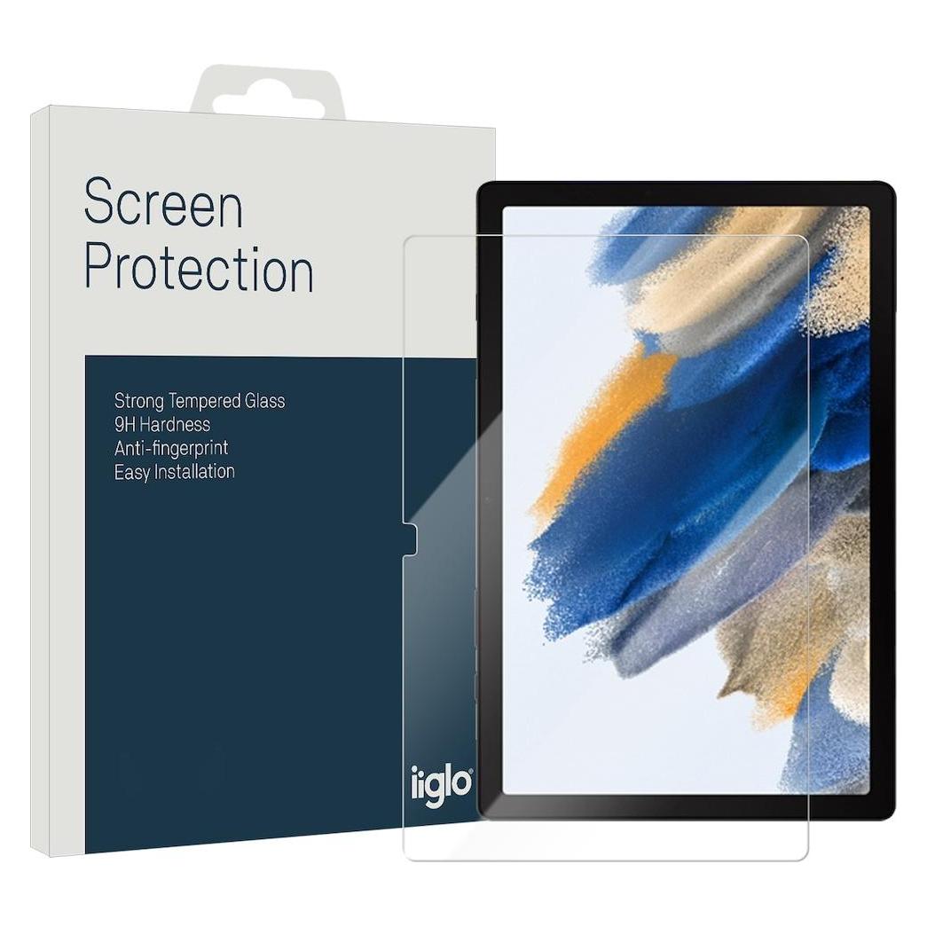 Iiglo Galaxy Tab A8 10,5" Clear Glass Skaermbeskytter (1 Stk., Samsung Galaxy Tab A8) (IIGH0056)
