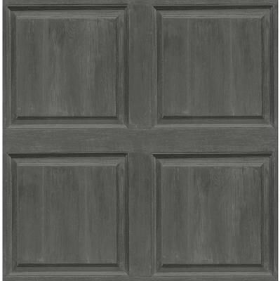 NextWall Arthouse Washed Faux Panel Peel and Stick Wallpaper