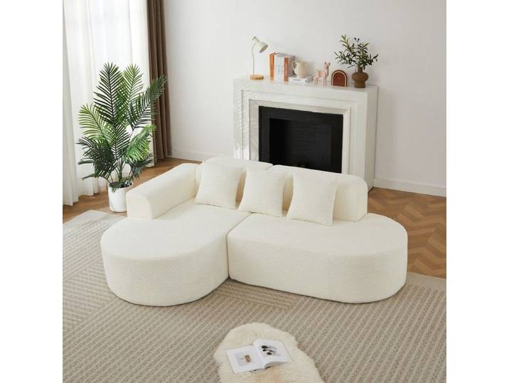 Canapé - PAGE Living - design rond style Wabi-Sabi formes organiques douces ambiance chaleureuse salon
