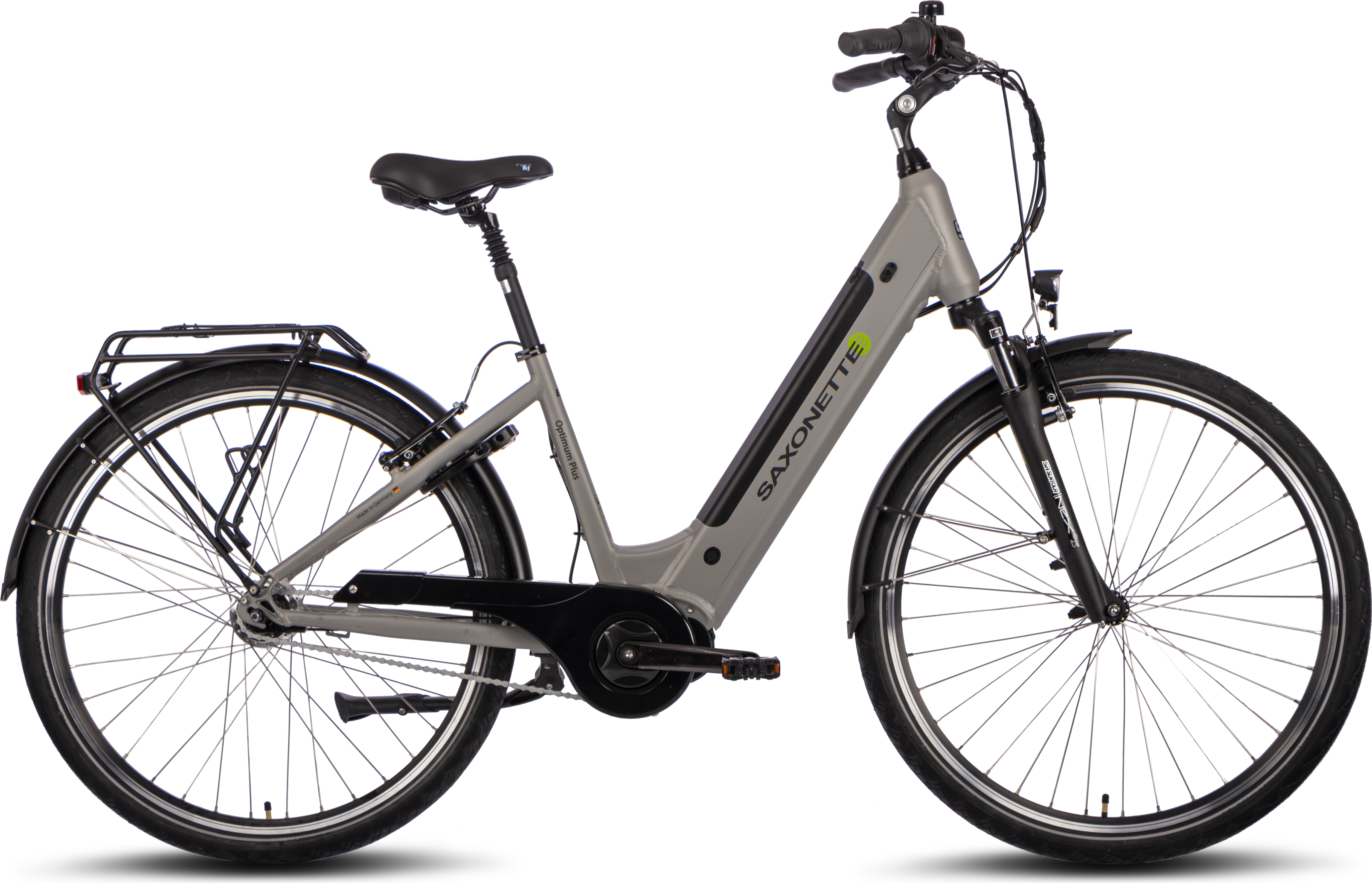 SAXONETTE Optimum Plus Pedelec E-Bike, 250W Mittelmotor, Intube-Akku, Nexus 7G