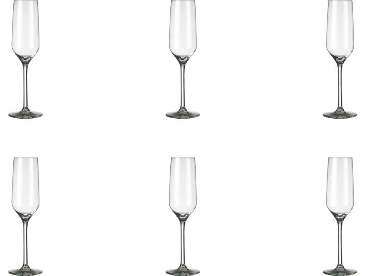Royal Leerdam Carré Champagneglas 22 cl - 6 stuks
