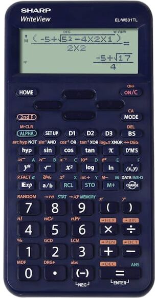 SHARP Scientific calculator EL-W531TL blÃ¥