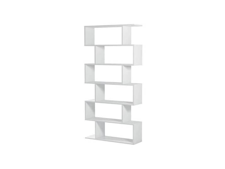 CALICOSY - Bibliothèque avec 6 niveaux H192 cm - Athena - Blanc