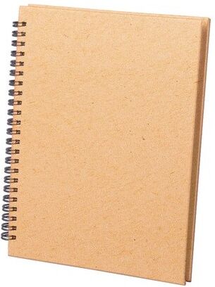 Carnet personnalisable Gulliver carton recyclé naturel
