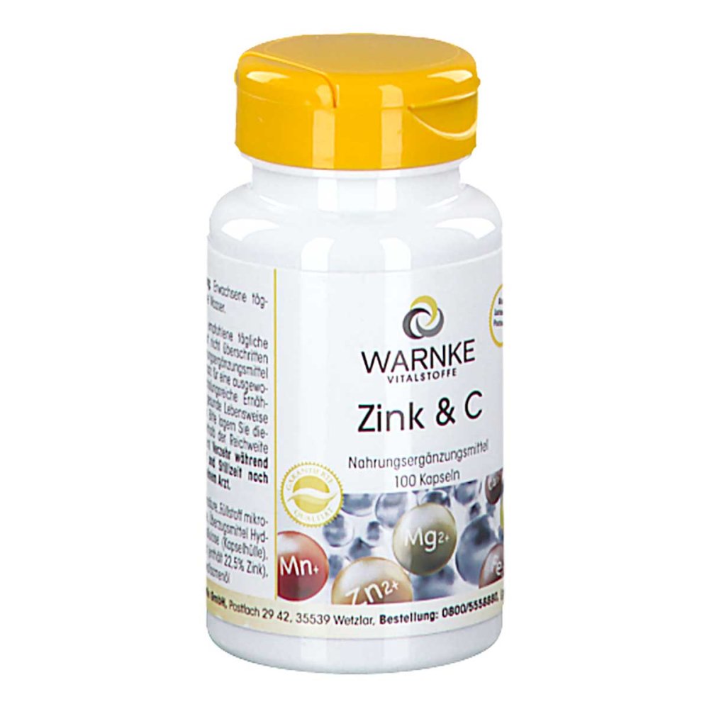 Warnke Vitalstoffe GmbH Zink & C Kapseln 03863612