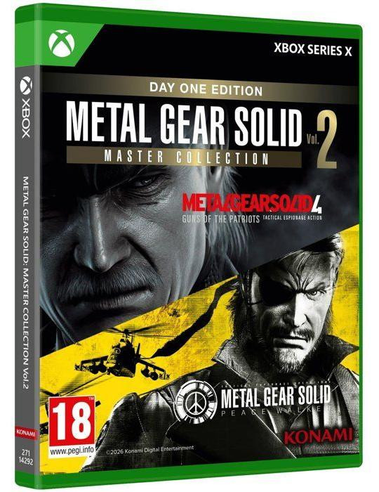 Metal Gear Solid Master Collection Vol. 2 Day One Edition voor Xbox Series X, inclusief MGS4, MGS Peace Walker HD en Metal Gear Ghost Babel