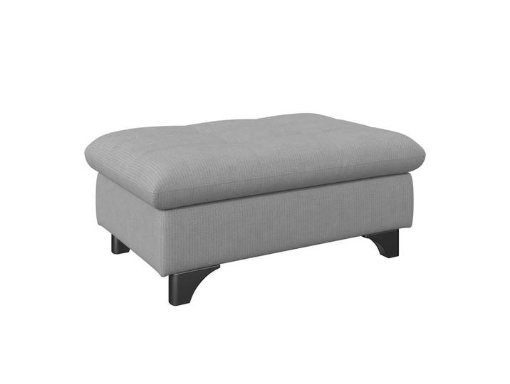 Livetastic Hocker, Hellgrau, Metall, quadratisch, 108x46x108 cm, Stoffauswahl, Wohnzimmer, Hocker, Sitzhocker