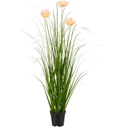 Grasbündel Blossom I Grün/Aprikose ca. 100cm