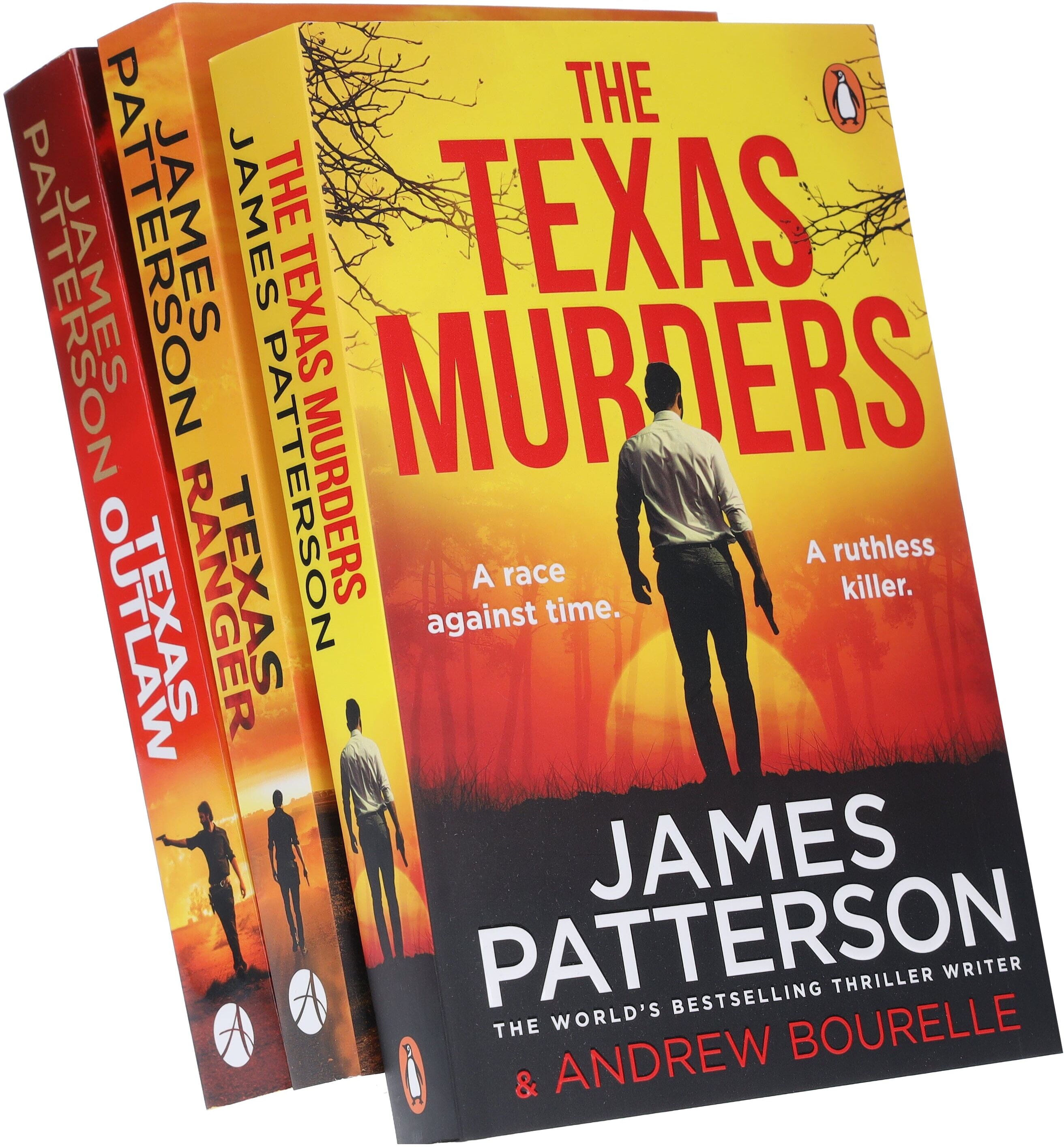The Texas Ranger Series (Book 1-3) by James Patterson 3 Books Collection Set - Fiction - Paperback Penguin Random House