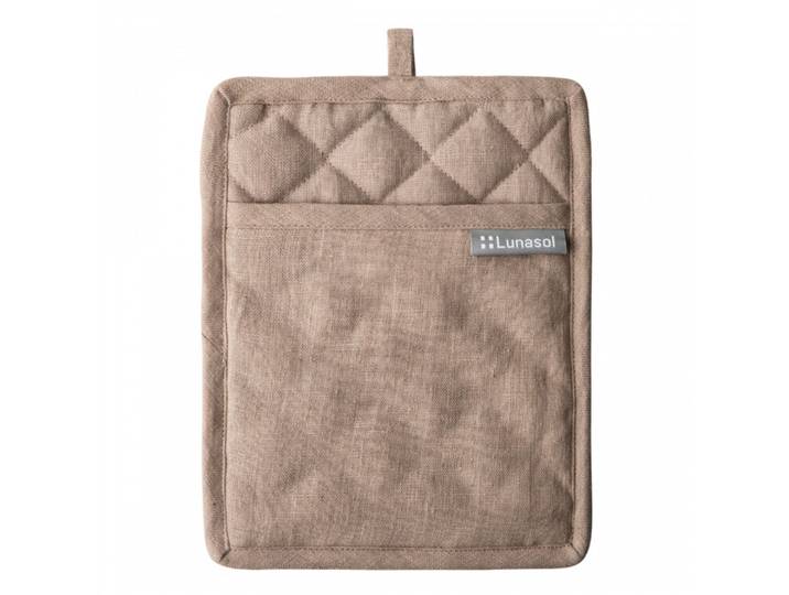 Sola Topflappen Gaya Ambiente bronze Leinen 19 x 24 cm - Topflappen