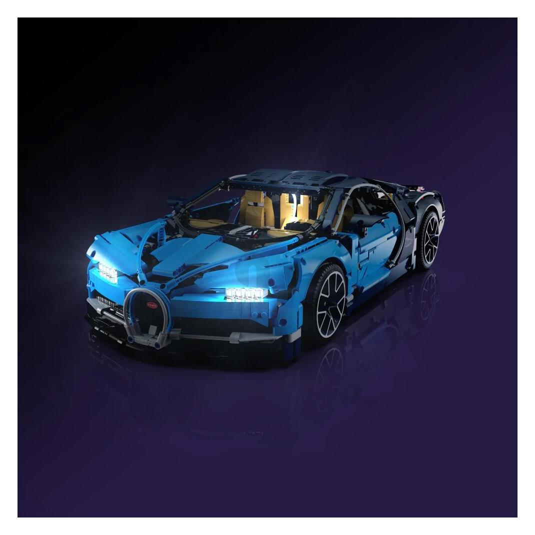 Light my bricks LMB 2.0 LED Licht Set für LEGO 42083 Bugatti Chiron (42083)