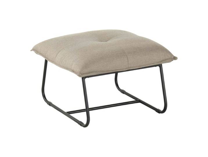 SCHÖNER WOHNEN-Kollektion Fontein Loungehocker Aluminium/Sunbrella Sand