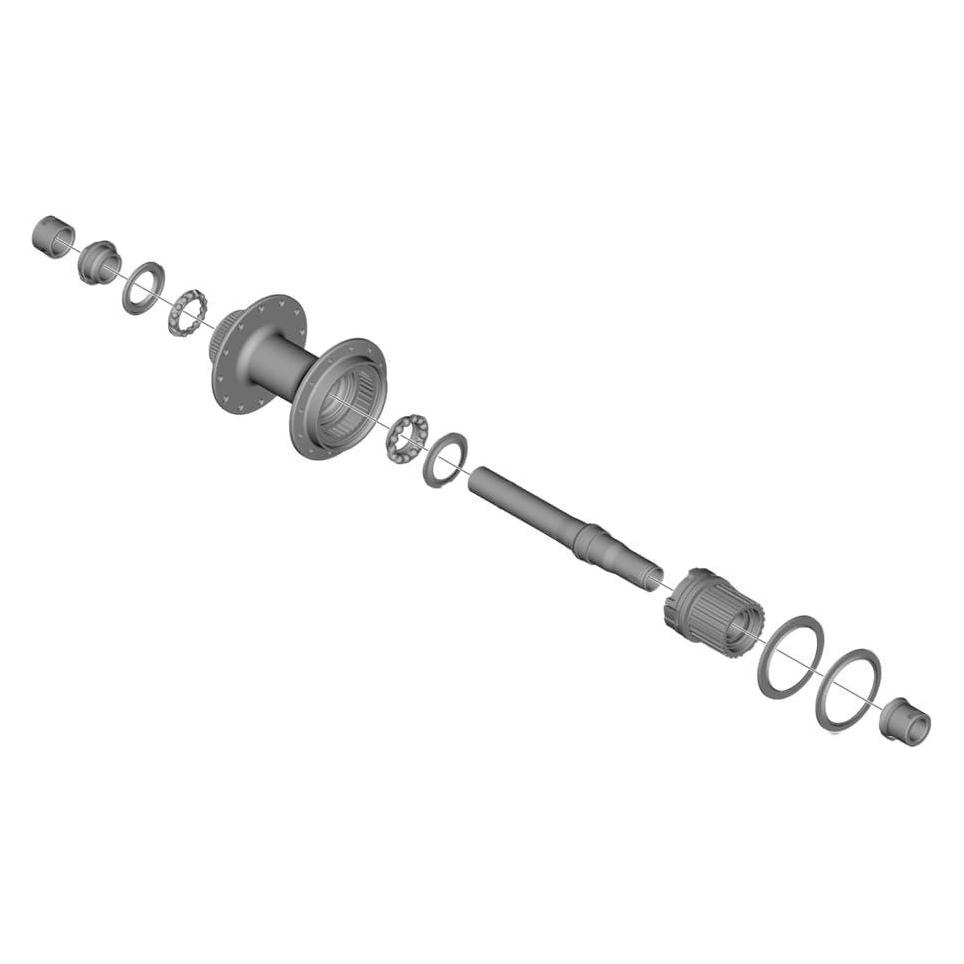 Shimano Hohlachse WH-MT501-B (Y0KD98010)