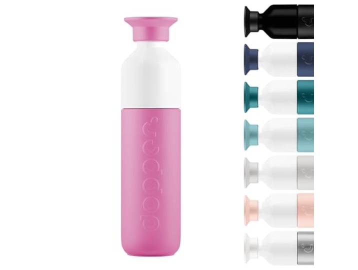 Dopper Insulated Bouteille Isotherme 350ml\, 580ml\, 1L - 12h de boisson chaude\, 24h de boisson froide - La gourde réutilisable acier inoxyable d'eau\, thé\, café
