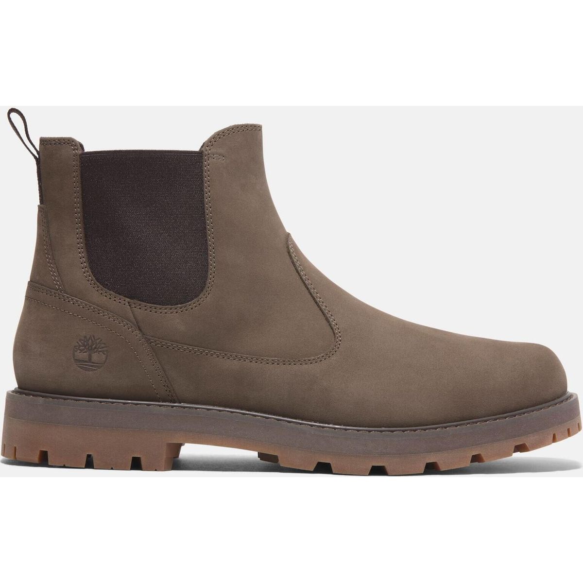 Timberland Mens Mid Chelsea Boot md brn nubuck 10.5 TB0A6A4WEM51-10.5