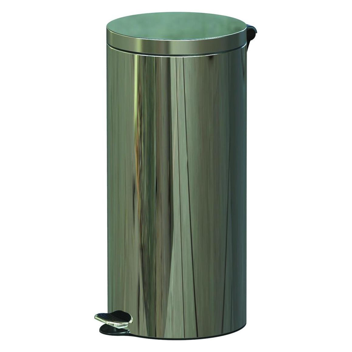 Alda ALDO Silber Treteimer (AF614-19) (30 l) (AF614-19)
