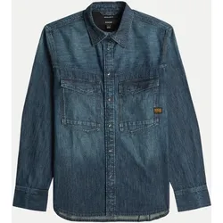 Jeanshemd Dakota Blau L