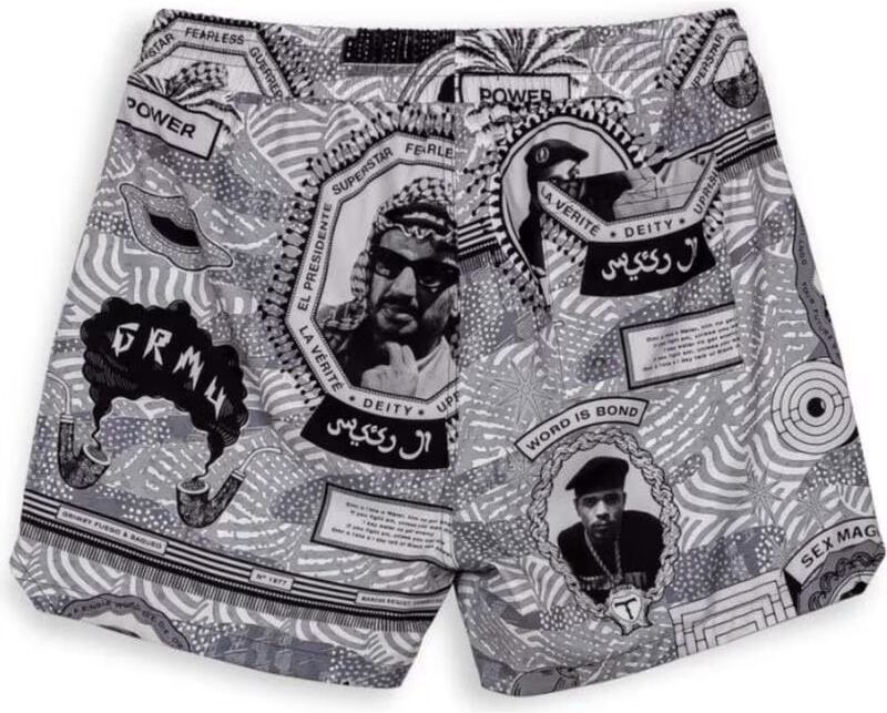 Bañador Grimey Supastar Gris M Hombre