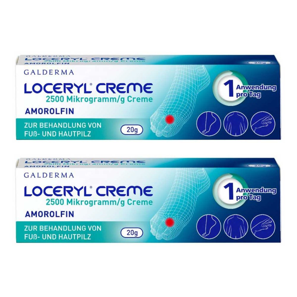 Galderma Laboratorium GmbH Loceryl Creme bei Fuß- und Hautpilz 08107446