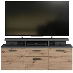 trendteam TV-Lowboard Follow Eiche Artisan