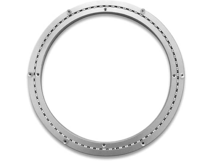 Drehlager aus Aluminiumlegierung Silber, mehrere Größen: Verwendung als Esstisch(24 inches (600mm))