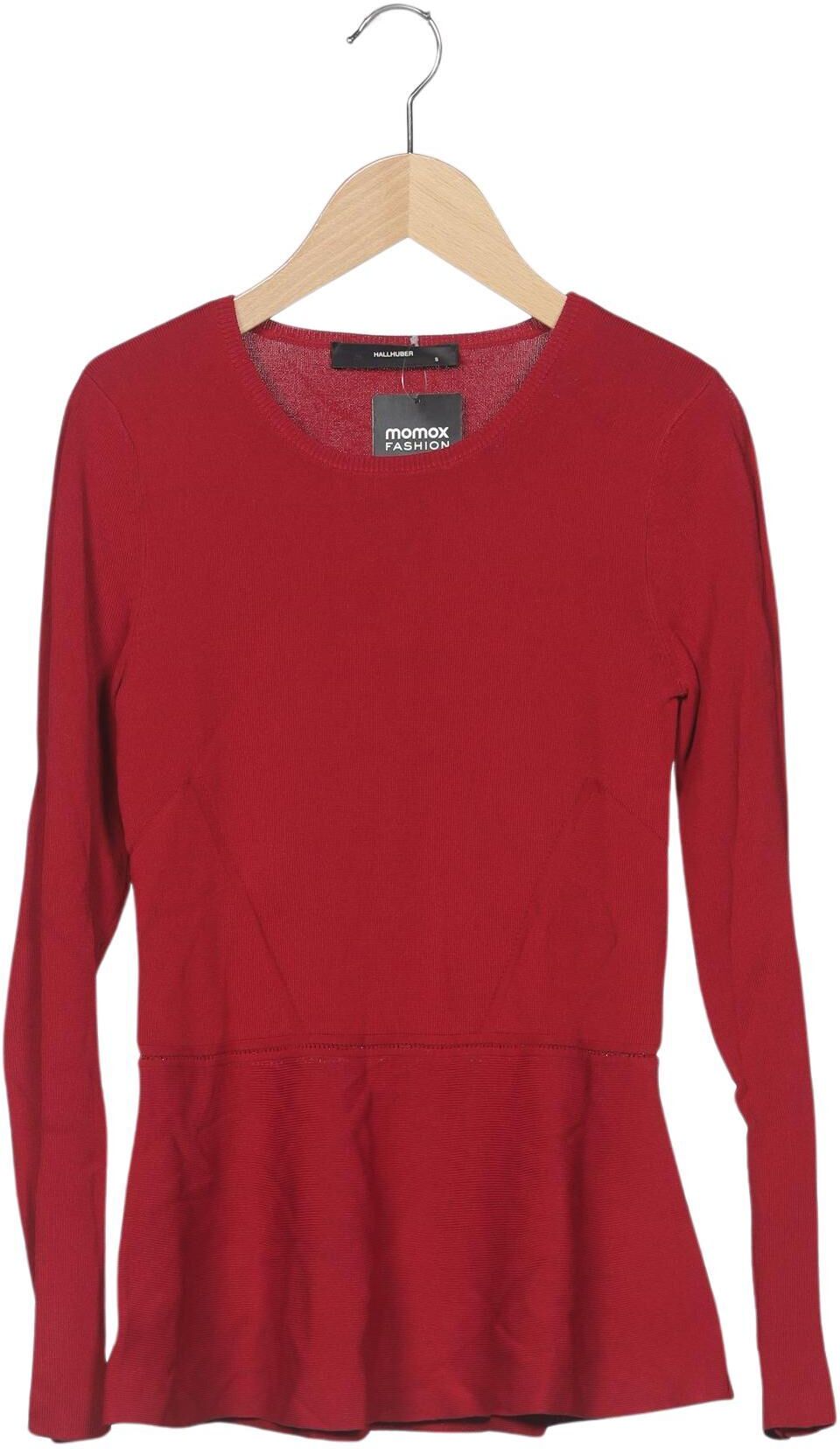 Hallhuber Damen Pullover, Rot, Gr. S, Synthetik / Viskose - Second Hand